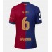 Tanie Strój piłkarski Barcelona Paez Gavi #6 Koszulka Podstawowej 2024-25 Krótkie Rękawy